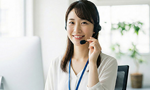即時対応可能なマツブシの電話サポートスタッフ常駐体制
