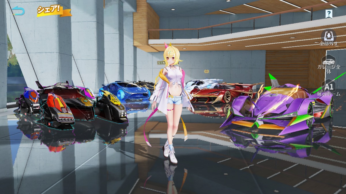 荒野行動アカウント販売 iOS版 殿堂車(オーラ:時の列車)・殿堂車(熾火:炎華)...